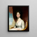 Marianne Ashley Walker - Gilbert Stuart — framed artwork on a wall