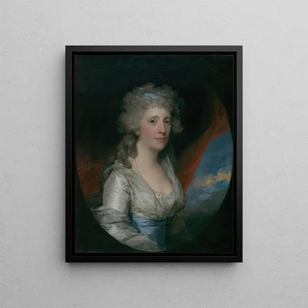 Mme Joseph Anthony Jr. Henrietta Hillegas - Gilbert Stuart — framed artwork on a wall