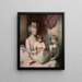 Portrait of a Family - Gilbert Stuart — framed artwork on a wall