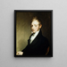 Portrait of Alexander Townsend - Gilbert Stuart — framed artwork on a wall