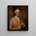 Portrait of Henri Lambert - Gilbert Stuart — framed artwork on a wall