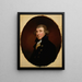 Portrait of Robert Livingston - Gilbert Stuart — framed artwork on a wall