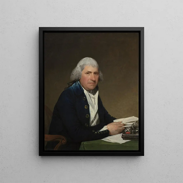 Richard Yates - Gilbert Stuart — framed artwork on a wall