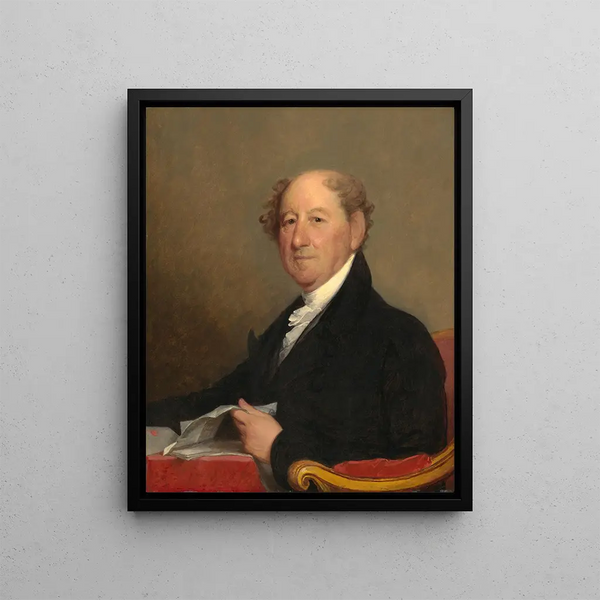 Rufus King - Gilbert Stuart — framed artwork on a wall