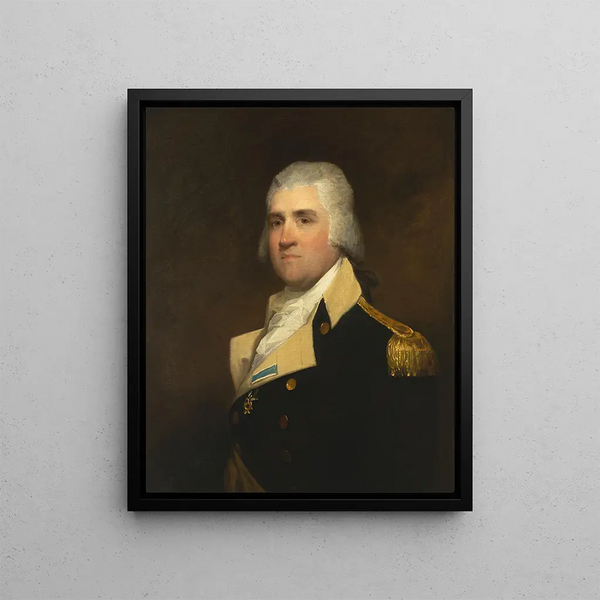 Samuel Smith - Gilbert Stuart — framed artwork on a wall