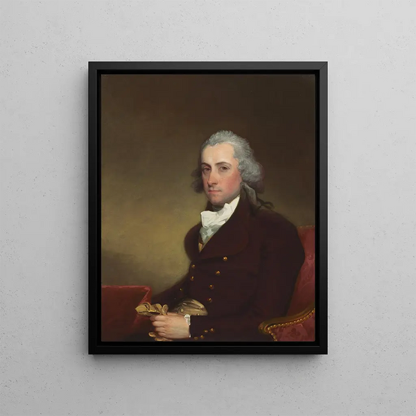 Stephen Van Rensselaer III - Gilbert Stuart — framed artwork on a wall