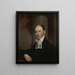 The Reverend Charles Burroughs D. D. - Gilbert Stuart — framed artwork on a wall