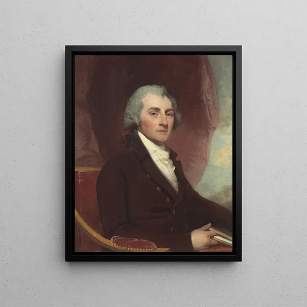 William Thornton - Gilbert Stuart — framed artwork on a wall