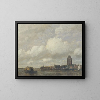 Dordrecht Painting - Gilbert von Canal — framed artwork on a wall