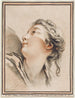 Head of a woman - Gilles Demarteau l'Ancien — artwork view