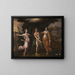 Allegory of Religious Life - Gillis Coignet — framed artwork on a wall