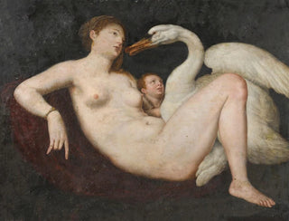 Leda and the Swan - Gillis Coignet — artwork view