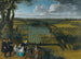 Family Portrait Painting known as the Van Der Witte family, depicted on a hill overlooking their estate - Gillis van Tilborgh — artwork view