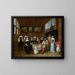 Family Portrait Painting - Gillis van Tilborgh — framed artwork on a wall