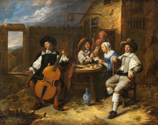 Company of Musical Creation - Gillis van Tilborgh — artwork view