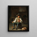 "Un fumeur au cabaret" by Gillis van Tilborgh — framed artwork on a wall