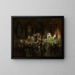 Public homage paintings - Gillot Saint-Evre — framed artwork on a wall
