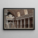 Theatre decoration painting - Giorgio Fuentes — framed artwork on a wall