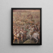Capture of Porto Ercole - Giorgio Vasari — framed artwork on a wall