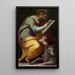 Saint Luc - Giorgio Vasari — framed artwork on a wall