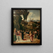 Moïse subit l'épreuve du feu - Giorgione — framed artwork on a wall