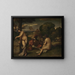 Concert pastoral - Giorgione — framed artwork on a wall