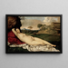 Venus Sleeping - Giorgione — framed artwork on a wall