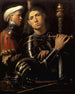 L'homme de Gattamelata en armure avec un écuyer - Giorgione — artwork view
