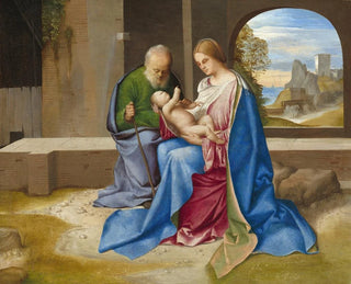 La Sainte Famille - Giorgione — artwork view