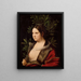 Young woman - Giorgione — framed artwork on a wall