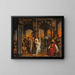 Twilight of Constantinople - Giovan Francesco Locatelli — framed artwork on a wall