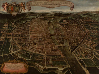 Plan of Paris - Giovanni Maria Tamburini — artwork view