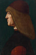 Portrait of a Gentleman - Giovanni Ambrogio de Predis — artwork view