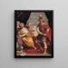Ulysses and Circe - Giovanni Andrea Sirani — framed artwork on a wall