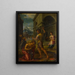 the Decapitation of Saint John the Baptist - Giovanni Antonio Sogliani — framed artwork on a wall