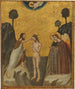 The Baptism of Christ - Giovanni Baronzio — artwork view
