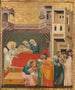 The Birth, Naming, and Circumcision of Saint John the Baptist - Giovanni Baronzio — artwork view
