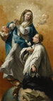 La Vierge en gloire avec Saint Louis de Gonzague - Giovanni Battista Canal — artwork view
