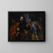 L'Appel de saint Matthieu - Giovanni Battista Caracciolo — framed artwork on a wall