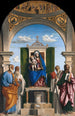 Virgin and Child with Saints Peter, Romuald, Benedict, and Paul - Giovanni Battista Cima da Conegliano — artwork view