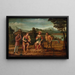 The Judgment of Midas The musical contest between Apollo and Marsyas - Giovanni Battista Cima da Conegliano — framed artwork on a wall