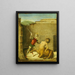 Thésée killing the Minotaur - Giovanni Battista Cima da Conegliano — framed artwork on a wall