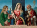 the Virgin and Child with Saints Catherine and Nicholas - Giovanni Battista Cima da Conegliano — artwork view