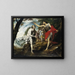 The Baptism of Christ - Giovanni Battista Crespi — framed artwork on a wall