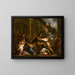 The Massacre of the Innocents - Giovanni Battista Merano — framed artwork on a wall