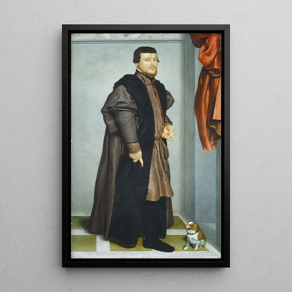 Gian Federico Madruzzo - Giovanni Battista Moroni — framed artwork on a wall