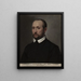 Portrait of Vincenzo Guarignoni - Giovanni Battista Moroni — framed artwork on a wall