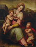 The Virgin and Child with Saint John the Baptist as a child - Giovanni Battista Naldini — artwork view