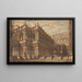An ancient forum with porticoes - Giovanni Battista Piranesi — framed artwork on a wall
