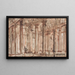 Le Portique du Panthéon - Giovanni Battista Piranesi — framed artwork on a wall